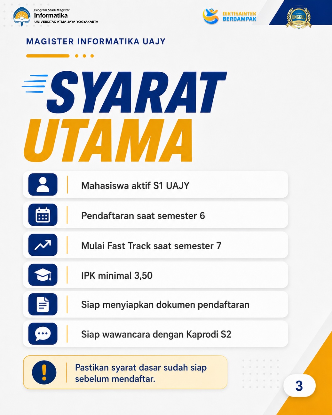 Brosur Fast Track