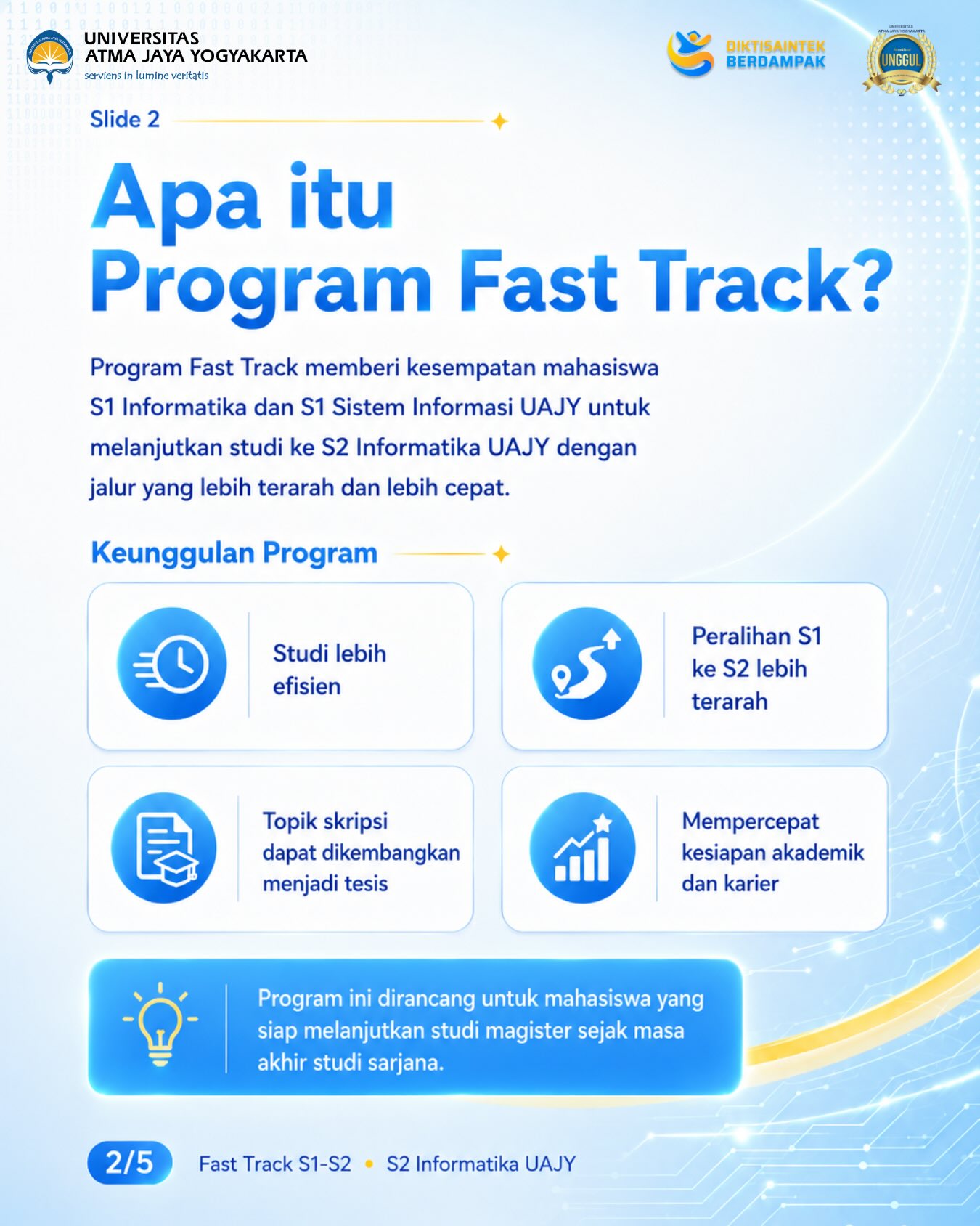 Brosur Fast Track